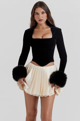 Catriona Black Velvet Corset