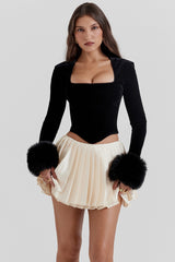 Catriona Black Velvet Corset