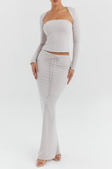 Mistress Rocks Smoke Maxi Skirt - SALE