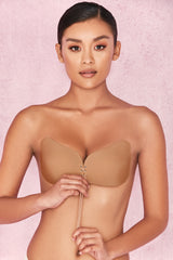 Ultra Push Up Invisible Bra - Caramel