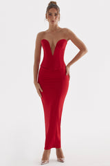 Nayara Red Rose Maxi Skirt