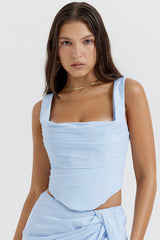 Una Soft Blue Corset