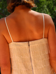 Significant Other Josephine Mini Dress in Pearl