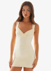 Rosier Mini Dress - Yellow