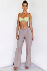 GlistenMistress Rocks  Taupe Trousers - SALE