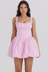 Le Puff Cotton Candy Cotton Tulle Mini Dress