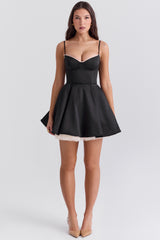 Minimoiselle Black Tulle Mini Dress