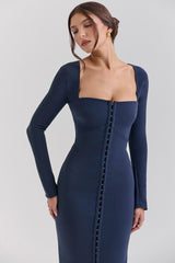 Corinthia Midnight BodyCon Maxi Dress - SALE