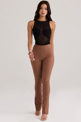 Laurel Toast High Waisted Trousers