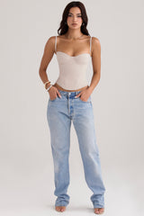 Shanna Oyster Underwired Corset