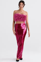 Alexis Hot Pint Sequin Maxi Skirt