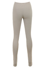 OverloadMistress Rocks  Mushroom Ribbed Knit Trousers - SALE