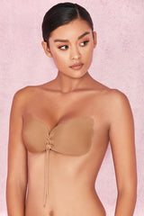 Ultra Push Up Invisible Bra - Caramel