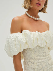 Snowflake Daisy Mini Dress