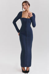 Corinthia Midnight BodyCon Maxi Dress - SALE