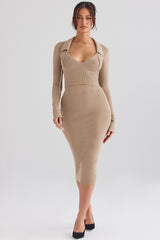 Marianne Camel Knit Top - SALE