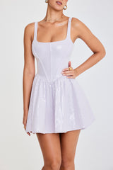 Mistress Rocks Lavender Sequin Mini Dress - SALE