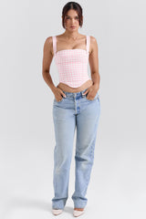 Lottie Strawberry Shortcake Gingham Corset