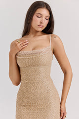 Calla Seapearl Embellished Maxi Dress