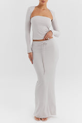 Mistress Rocks Smoke Maxi Skirt - SALE