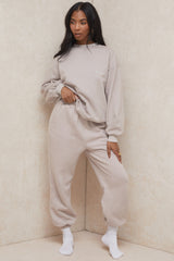 Sky Stone Fleece Back Jogging Trousers