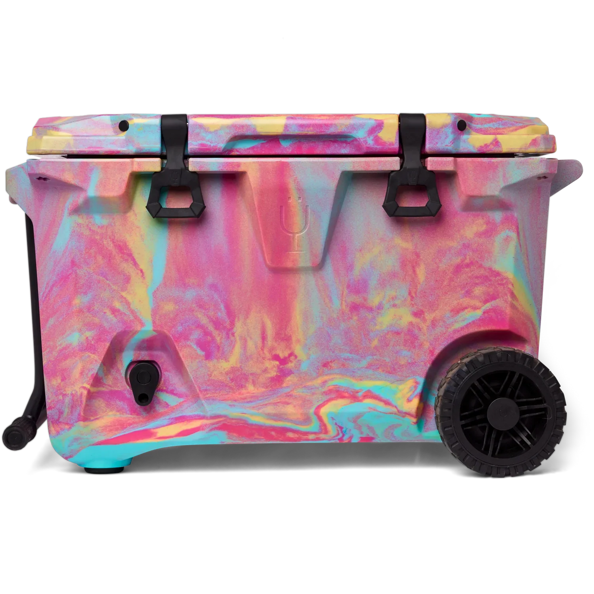 BrüTank 55-Quart Rolling Cooler  Rainbow Swirl