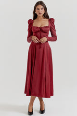 Sebille Ruby Corset Midi Dress