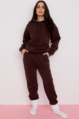 Sky Chocolate Fleece Back Jogging Trouser