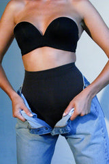 Sculpting High Waist Thong Ink