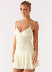 Emily Mini Dress - Yellow