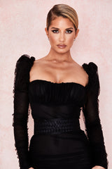 Candy Black Waist Belt