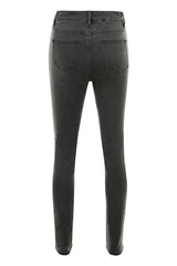 Greer Faded Wash Black Skinny Jeans