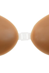 Silicon Front-Fastening Invisible Bra - Caramel