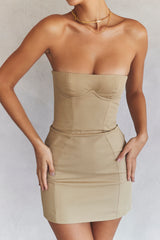 Elissa Stone Strapless Mini Dress