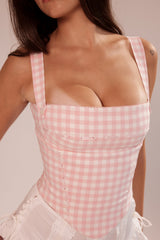 Lottie Strawberry Shortcake Gingham Corset