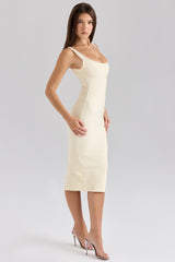 The OG Vanilla Midi Bandage Dress