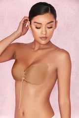 Ultra Push Up Invisible Bra - Caramel