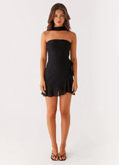 Bad Habits Mini Dress - Black
