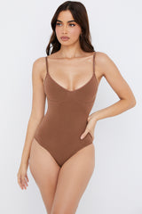 Sculpting Full Brief Bodysuit Mocha