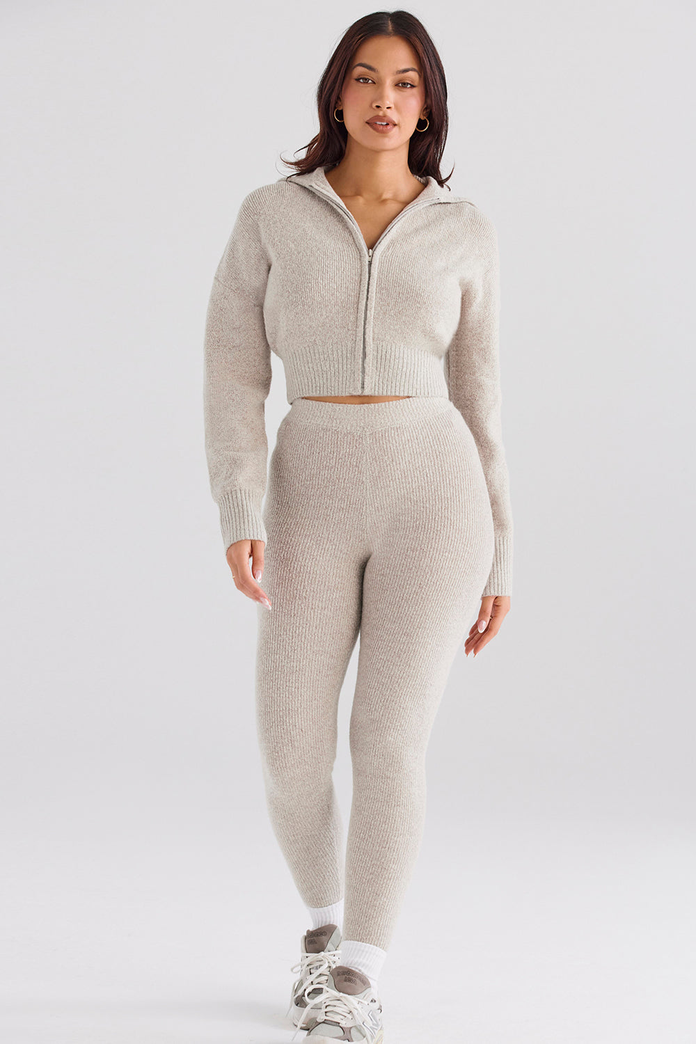 Sydney Opal Ribbed Knit Leggings - SALE