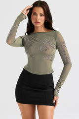 Nisha Black Sculpting Mini Skirt