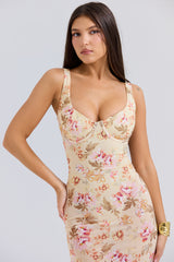 Robina Honeyflower Print Maxi Dress