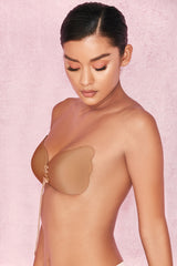 Ultra Push Up Invisible Bra - Caramel