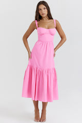 Elia French Pink Midi Sundress