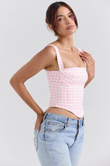 Lottie Strawberry Shortcake Gingham Corset