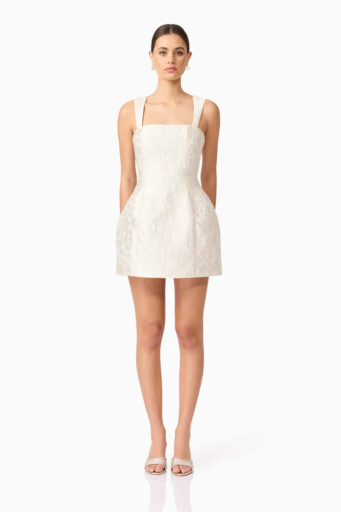Galadirel Mini Dress in White