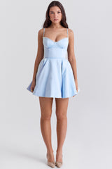 Minimoiselle Cinderella Blue Tulle Mini Dress
