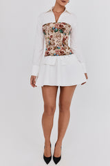 Mistress Rocks Tapestry Jacquard Shirt Dress - SALE