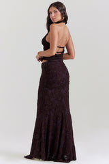 Adrielle Cocoa Midi Skirt