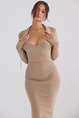 Marianne Camel Knit Top - SALE